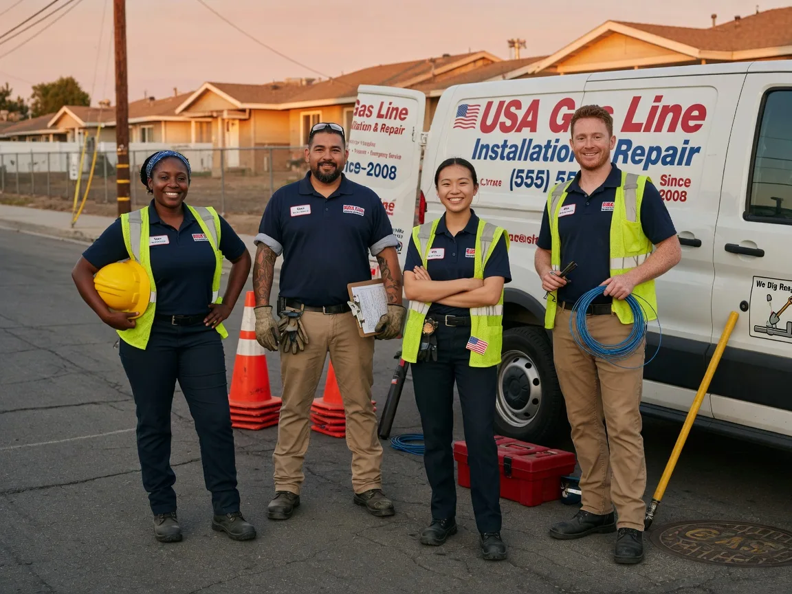 Gas Line Installation company in Herald, CA
